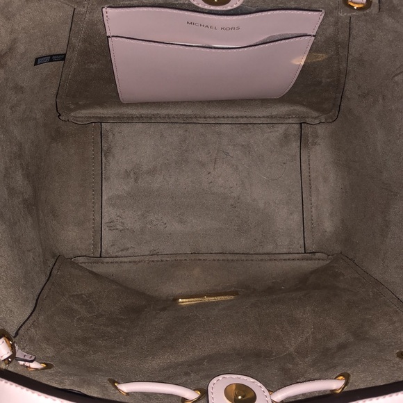 Large two toned bucket bag - Picture 5 of 9